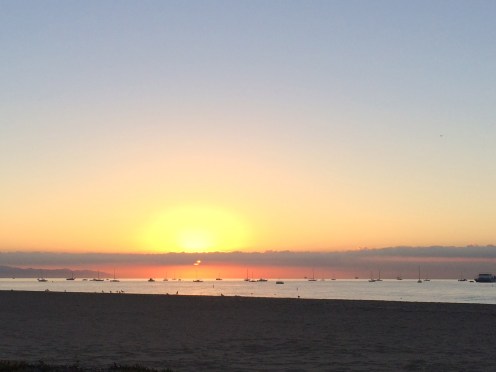 Winter Solstice sunrise.