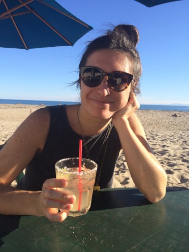 Margaritas at the beach.