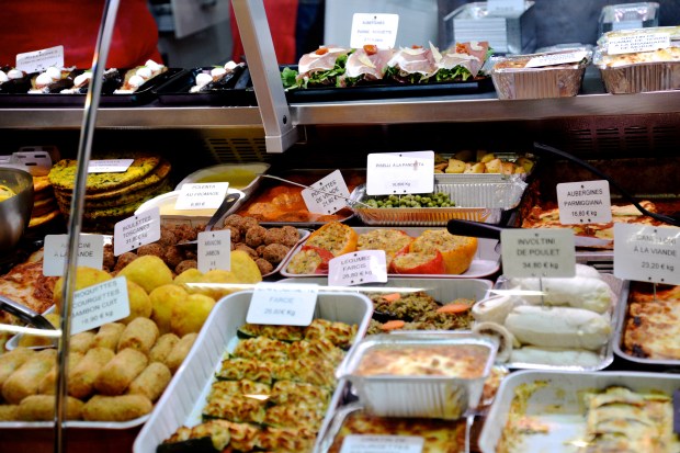We opted for some prepared foods for one of our picnics.