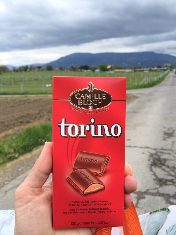 The reward of my miles-long hunt for an open gas station on Easter Monday.