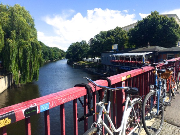 A pretty river crossing in Kreuzberg.