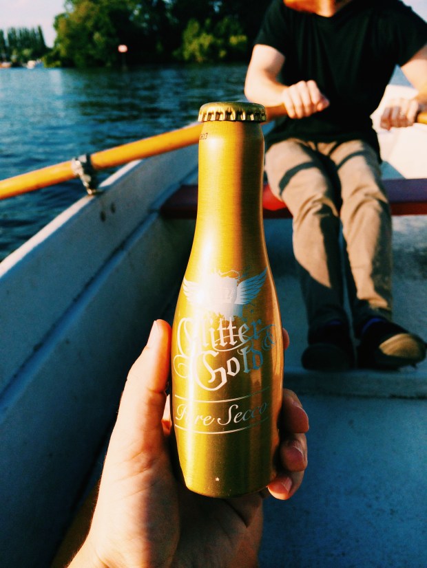 Europe has such good mini bottles of prosecco.