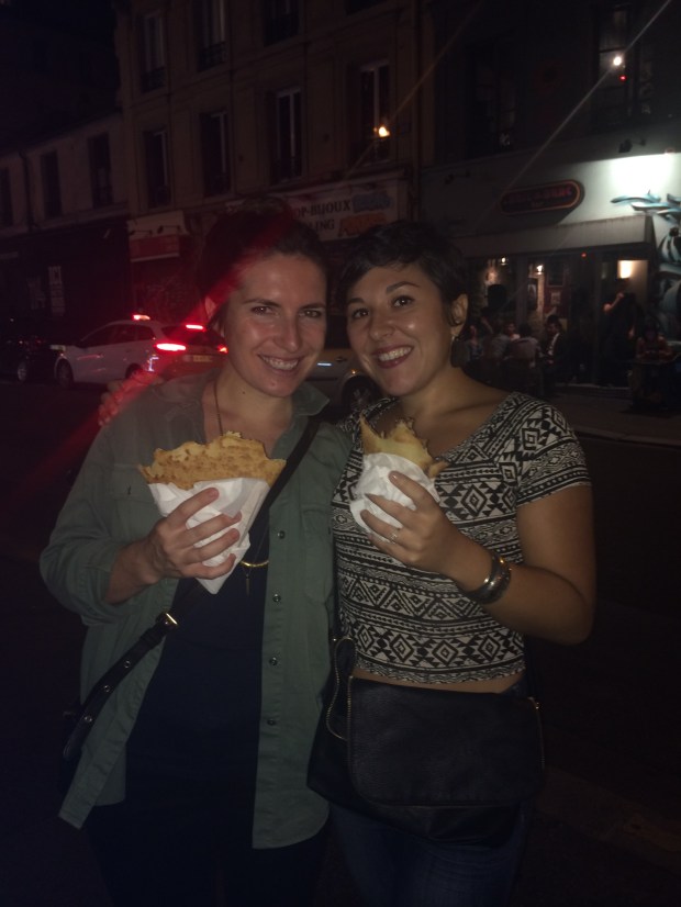 No trip to Paris is complete without late night crepes. 