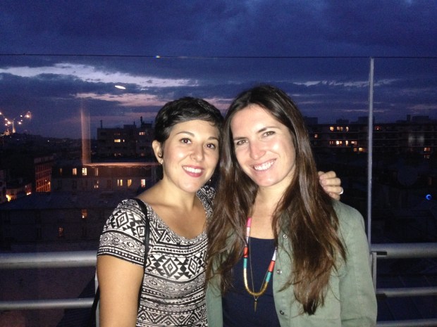 Jeremy and I took Nicole to Le Perchoir for her first night, a rooftop bar overlooking the city. 