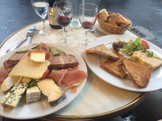Our last meal out in Paris. Of course it had to be cheese.