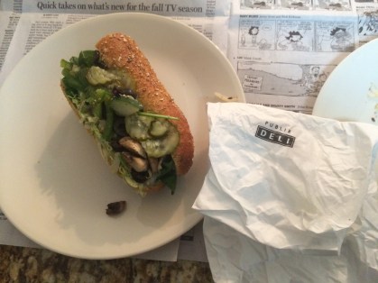 Publix sub, of course.