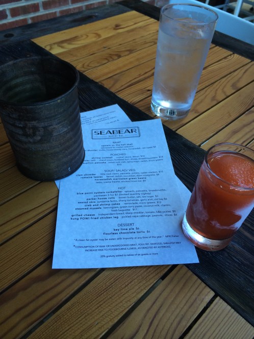 We went to Athens and ate at Seabear Oyster Bar - highly recommended if you're ever in Athens. 