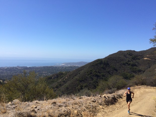 Trail ran a little bit. 