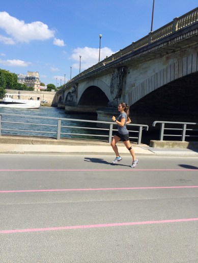 Had some great runs along the Seine. 